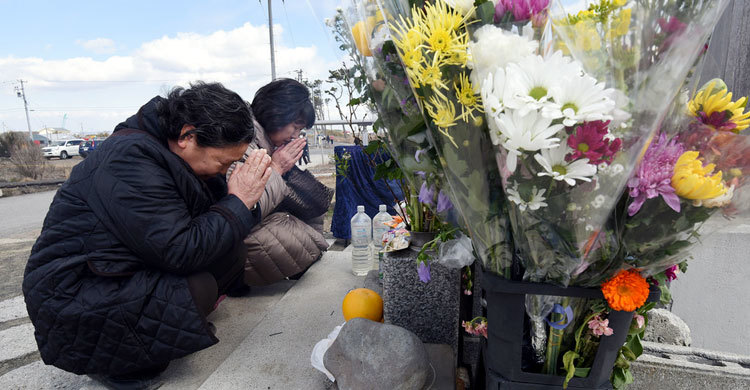 জাপানে সুনামির ৫ বছর