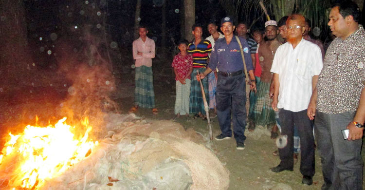 লক্ষ্মীপুরে ৮ জেলের জরিমানা