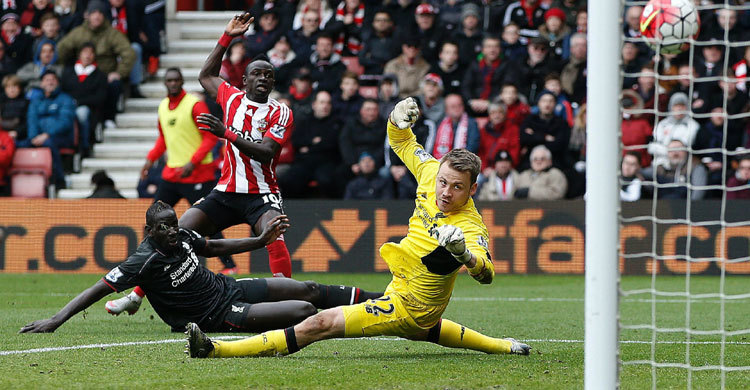 সাউথ্যাম্পটনের কাছে লিভারপুলের হার