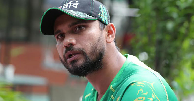 ভাল মানুষ হিসেবেই বেঁচে থাকতে চাই : মাশরাফি