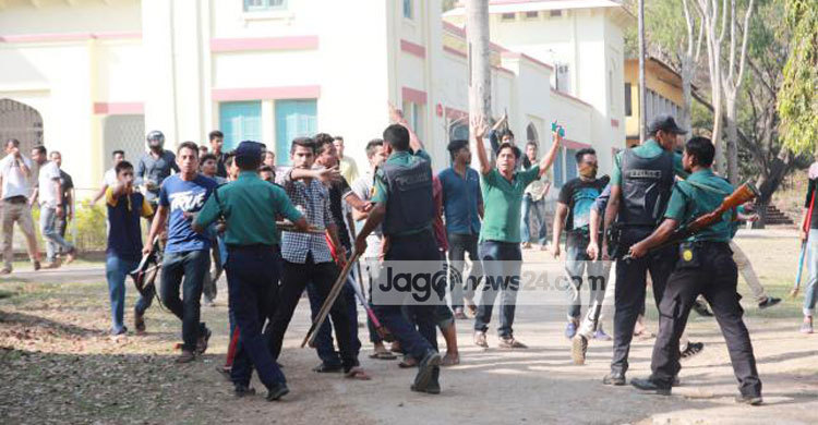 এমসি কলেজে গোলাগুলি : শাহপরান থানার ওসি ও তদন্ত কর্মকর্তাকে বদলি