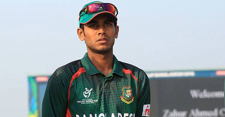 ম্যাচ সেরার পুরস্কার মিরাজের হাতে