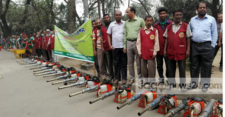 পক্ষকালব্যাপী মশক নিধন প্রোগ্রামের উদ্বোধন 