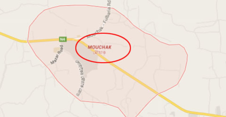 রাজধানীর মৌচাকে লিলি প্লাজায় আগুন