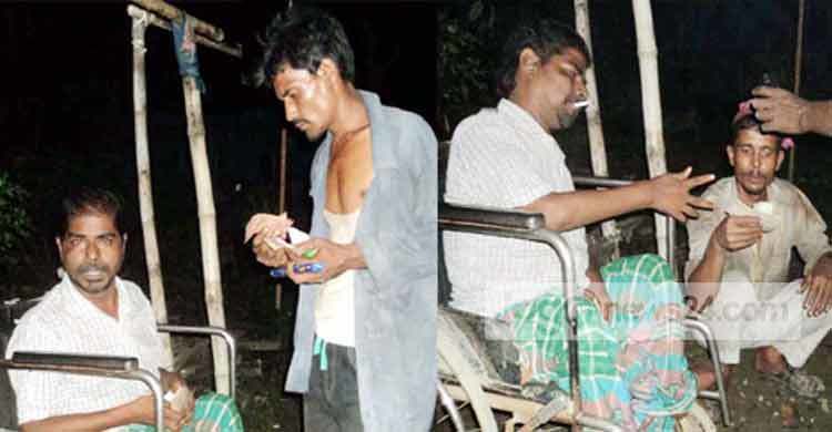 নারায়ণগঞ্জে পঙ্গুত্বের অন্তরালে মাদক ব্যবসা