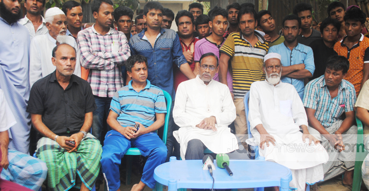 পলাশের গজারিয়া ইউনিয়নে বিএনপি প্রার্থীর নির্বাচন বর্জন