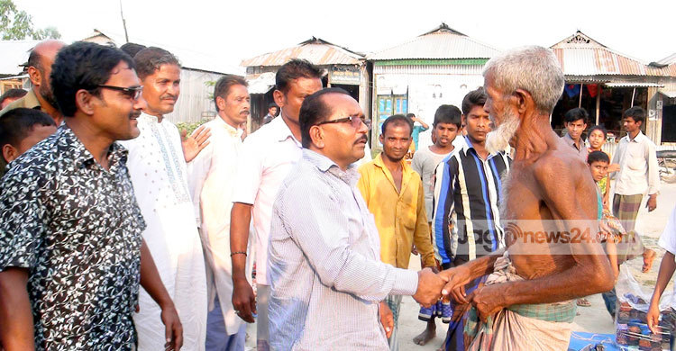 প্রার্থীদের প্রচারণায় সরব নোয়াখালীর উপকূলীয় এলাকা