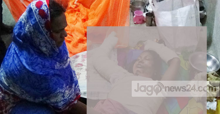 গৃহবধূর গায়ে আগুন দিলো শাশুড়ি