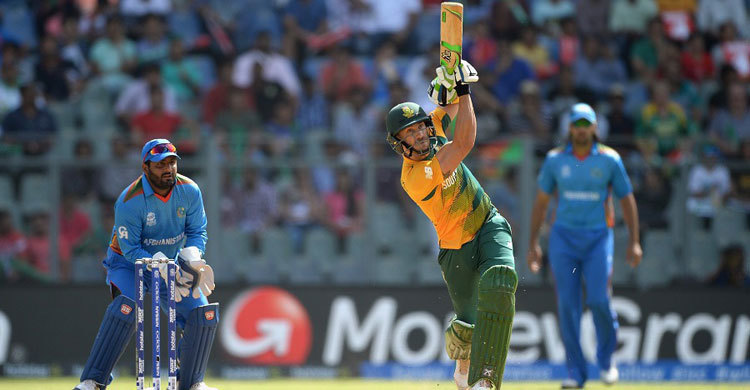 আফগানদের সামনে ২০৯ রানের পাহাড় গড়লো প্রোটিয়ারা