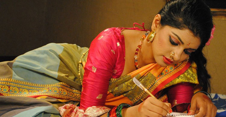 এবার খেলাঘর নামের নাটকে সাবা 