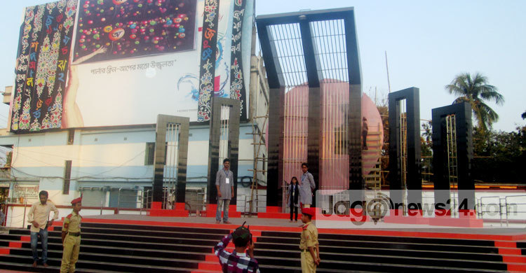 উদ্বোধনের অপেক্ষায় সবচেয়ে বড় শহীদ মিনার