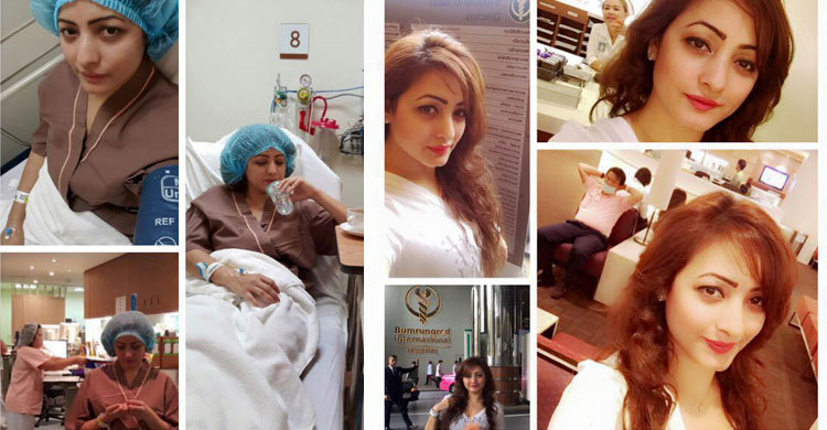 অসুস্থ সুজানা ব্যাংককে চিকিৎসাধীন