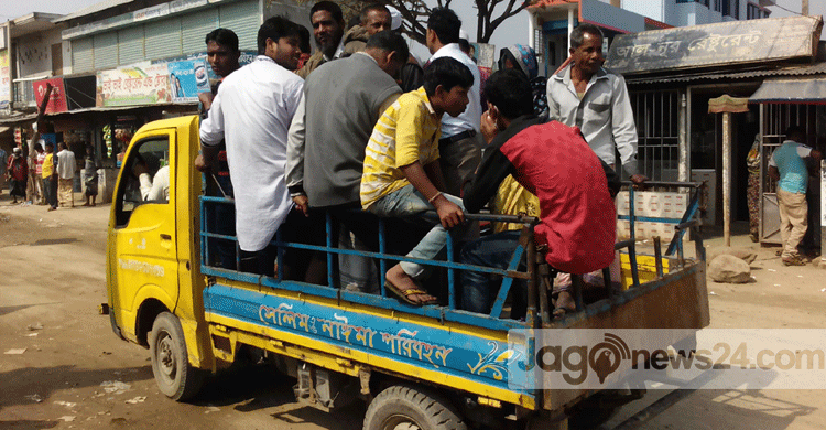 সিলেটে অটোরিকশা শ্রমিকদের ধর্মঘট চলছে