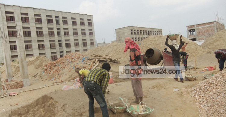 চার বছরেও শেষ হয়নি সিলেট কারাগারের নির্মাণ কাজ