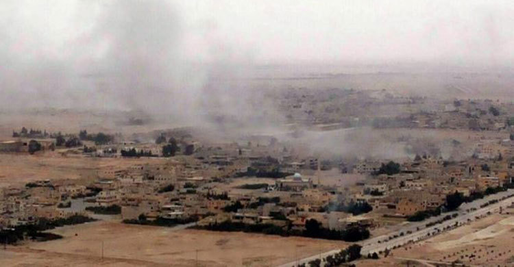 পালমিরা পুনর্দখলের কাছাকাছি সিরীয় বাহিনী