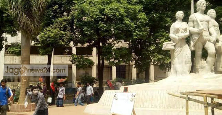 তনু হত্যার বিচার দাবি ঢাকা ইউনিভার্সিটি মাইম অ্যাকশনের