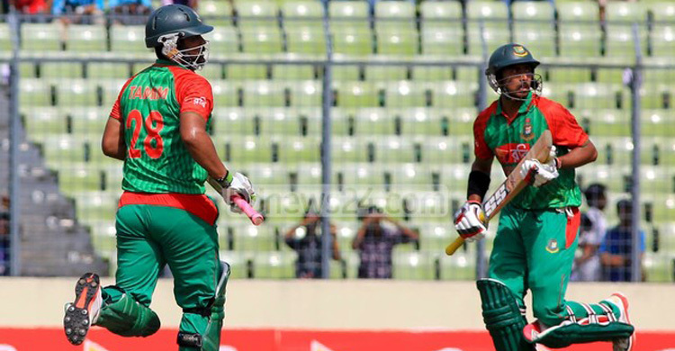 টস হেরে ব্যাটিংয়ে বাংলাদেশ