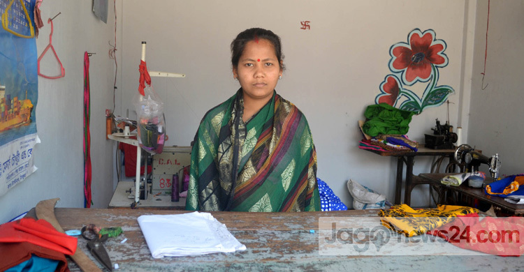 ঠাকুরগাঁওয়ে স্রোতের বিপরীতে হেঁটেছেন গীতা রাণী