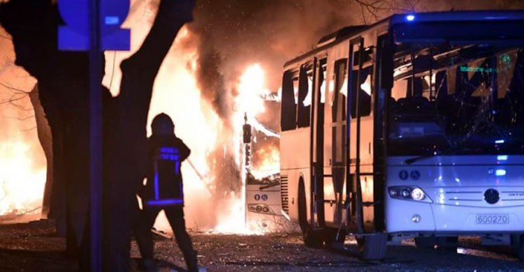 তুরস্কে বোমা বিস্ফোরণে নিহতের সংখ্যা বেড়ে ২৮