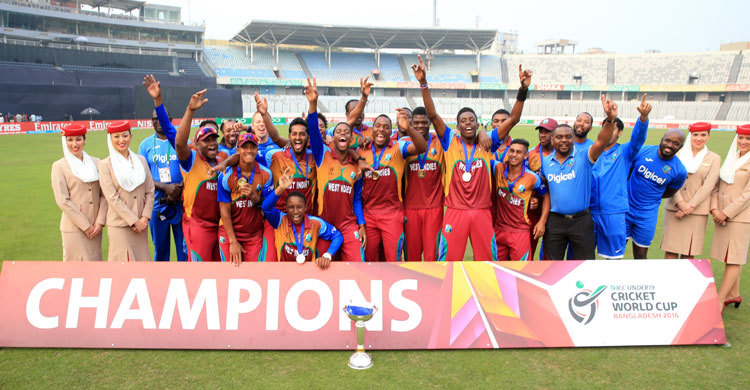 ভারতকে হারিয়ে ওয়েস্ট ইন্ডিজই চ্যাম্পিয়ন