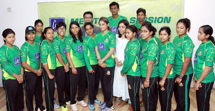 মেডিটেশনে বাংলাদেশ মহিলা ক্রিকেট দল