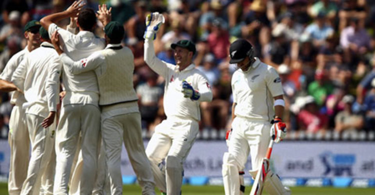 ইনিংস পরাজয়ের সামনে নিউজিল্যান্ড