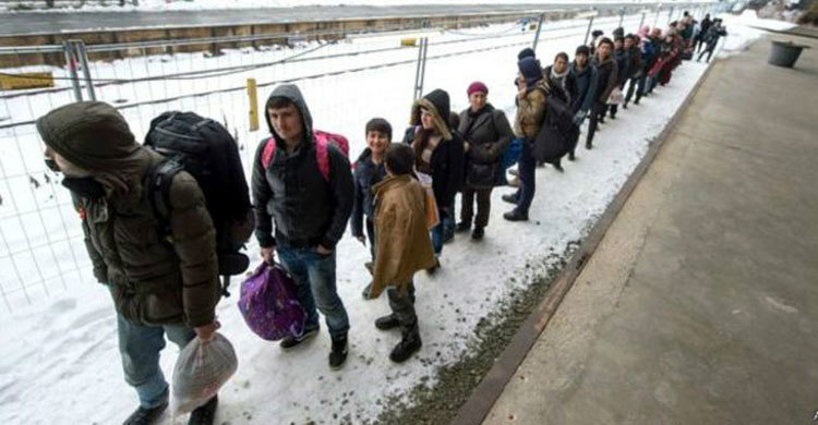 অস্ট্রিয়ায় শরণার্থীদের জন্য দৈনিক কোটা আরোপ 