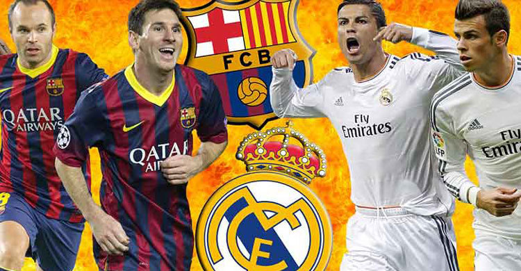 মাঠে নামছে রিয়াল-বার্সা