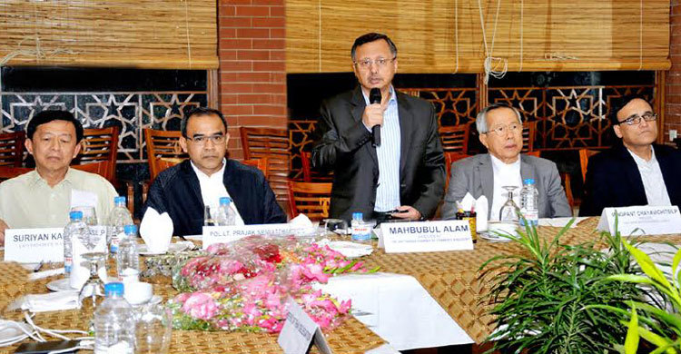 থাই বাণিজ্য প্রতিনিধি দলের সাথে চিটাগাং চেম্বারের মতবিনিময়