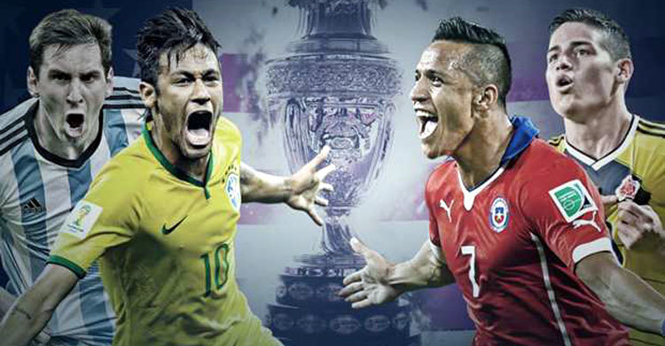 কোপার গ্রুপ পর্বে মুখোমুখি আর্জেন্টিনা-চিলি