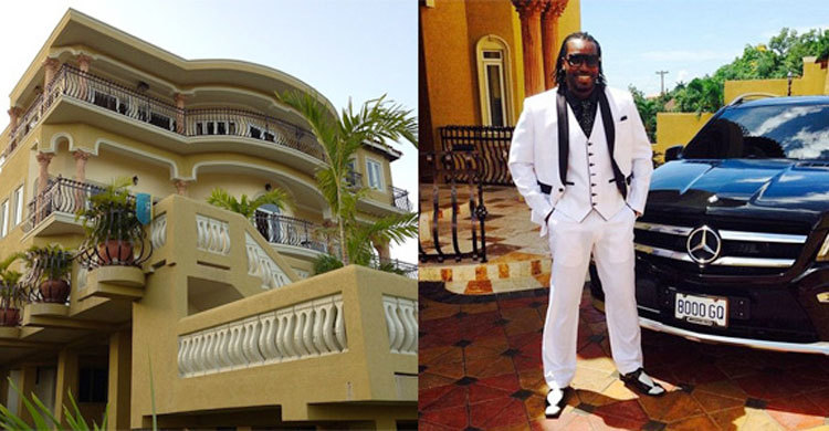 বিলাসবহুল প্রাসাদে গেইলের উদ্দাম জীবন