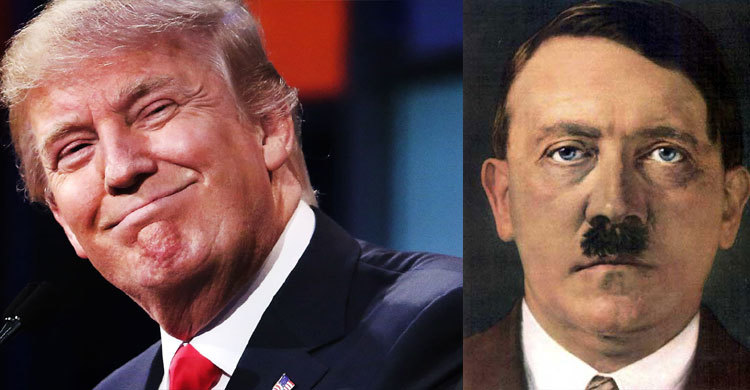 ট্রাম্পকে হিটলারের সঙ্গে তুলনা