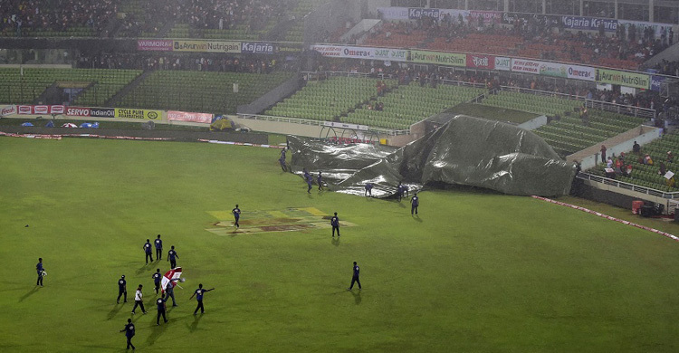ড্রেনেজ সিস্টেমই আশা দেখাচ্ছে খেলা শুরুর