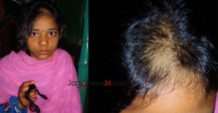 চুল কাটার অপরাধে...