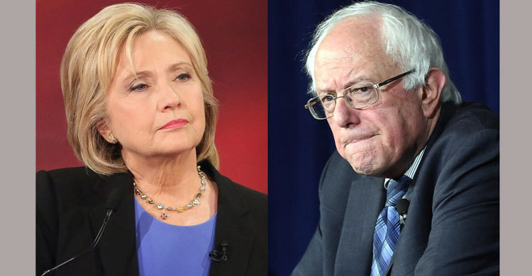 ওয়াশিংটন-আলাস্কায় বিজয়ী স্যান্ডার্স, হারলেন হিলারি