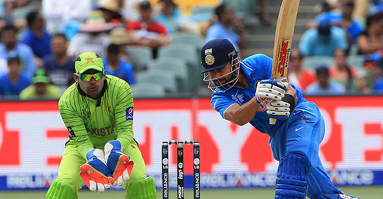 সন্ধ্যায় মুখোমুখি চিরপ্রতিদ্বন্দ্বী ভারত-পাকিস্তান