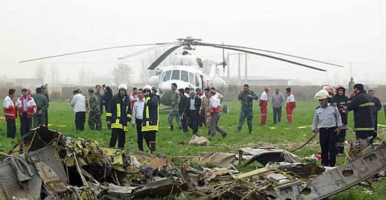 ইরানে এয়ার অ্যাম্বুলেন্স বিধ্বস্ত : নিহত ১০