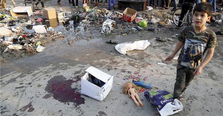 ইরাকে জোড়া বোমা বিস্ফোরণে নিহত ৭০