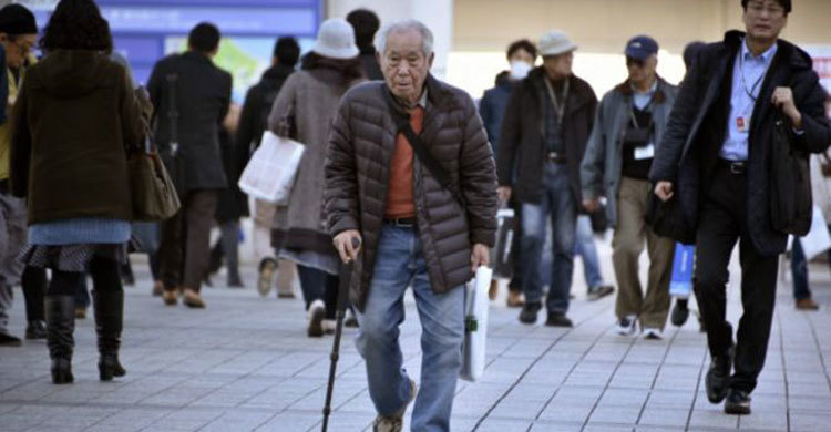 পাঁচ বছরে জাপানের জনসংখ্যা কমেছে দশ লাখ