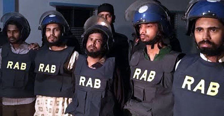 ময়মনসিংহ জেলা আমিরসহ  ৫ জেএমবি সদস্য গ্রেফতার