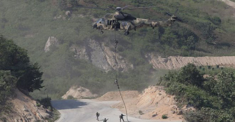 যুক্তরাষ্ট্র এবং দ. কোরিয়ায় হামলার হুমকি উ. কোরিয়ার