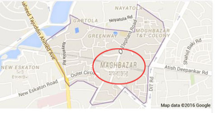 মগবাজারে বহুতল ভবনে অগ্নিকাণ্ড