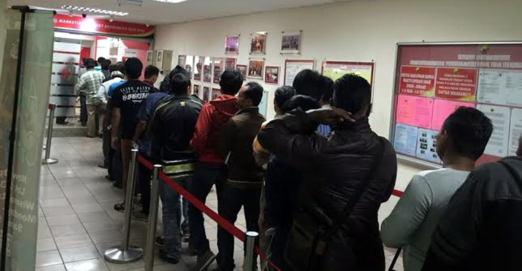 মালয়েশিয়ায় সাড়ে ৮ হাজার অবৈধ বাংলাদেশির নিবন্ধন 