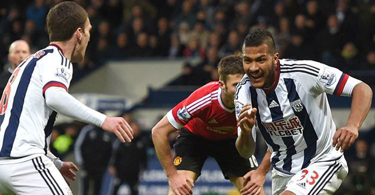 ওয়েস্ট ব্রুমের কাছে ম্যান ইউয়ের হার