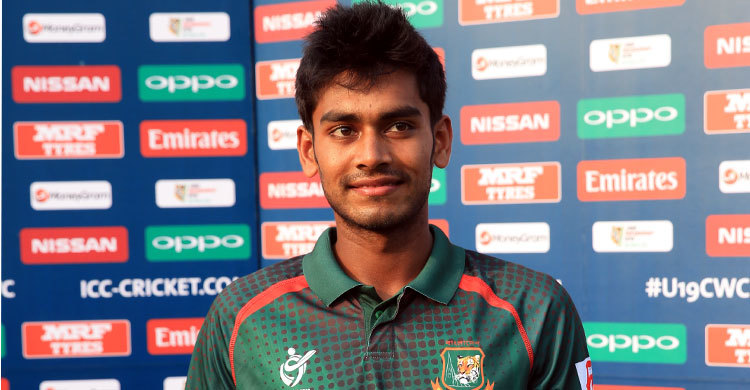 দশ বছর জাতীয় দলে খেলতে চান মিরাজ