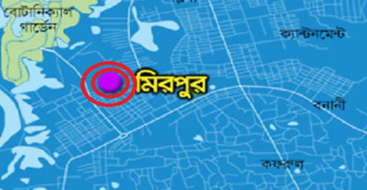 ওভারব্রিজের নিচ দিয়ে পারাপার বন্ধে মিরপুরে অভিযান
