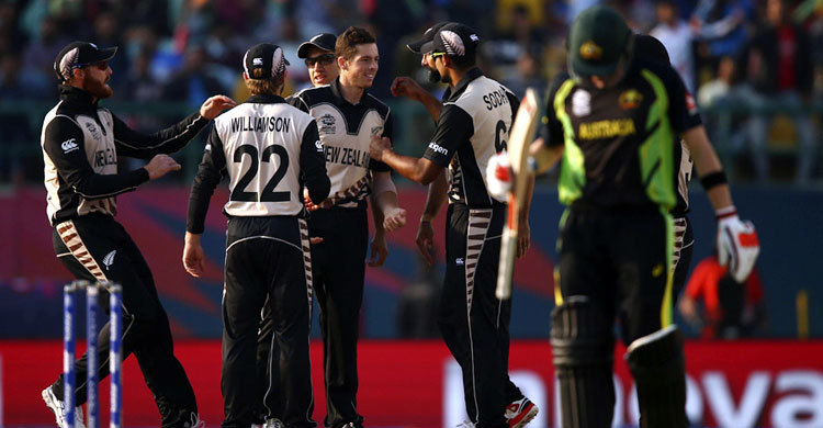 শ্বাসরূদ্ধকর ম্যাচে অস্ট্রেলিয়াকে হারাল নিউজিল্যান্ড