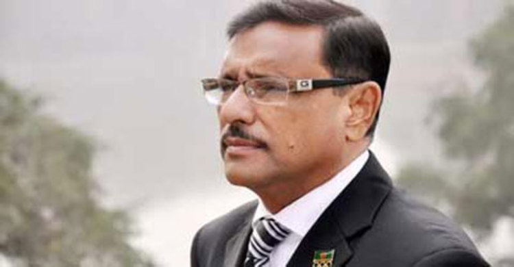 এনামুল হক মোস্তফা শহীদের মৃত্যুতে ওবায়দুল কাদেরের শোক