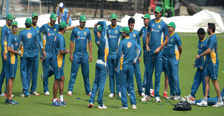 কলকাতায় অনুশীলনে আফ্রিদিরা 