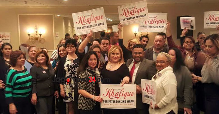 প্যাটারসনে শাহীন খালিকের নির্বাচনী জনসমাবেশ